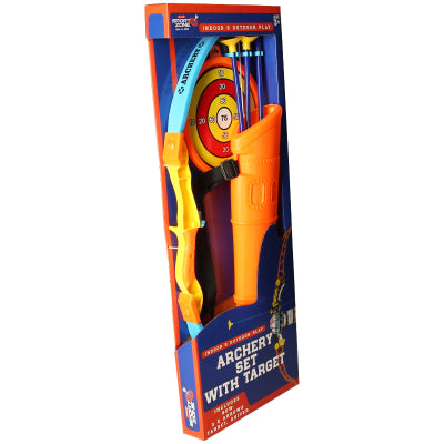 Kids Archery Set Bow & 3 Arrow Sets Outdoor Quiver Target Practice Shooting Set