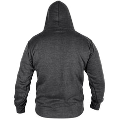 Mens Fleece Plain Zipper Hooded Long Sleeve Sweatshirt For Adults S-4XL