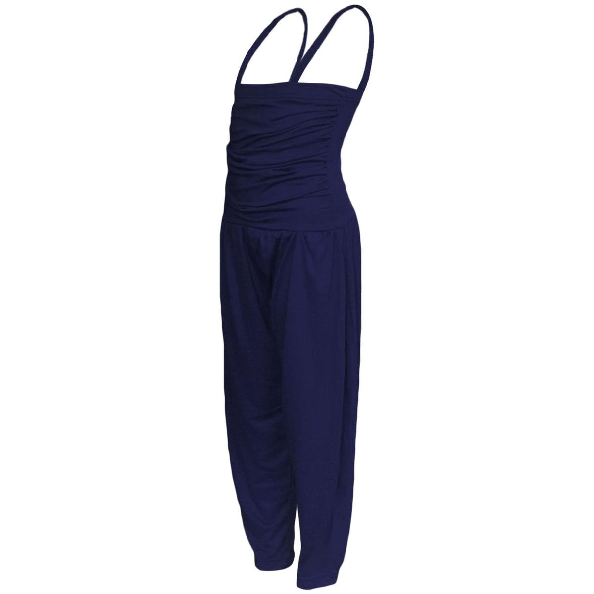 Girls Jumpsuit Kids Plain Color Trendy Playsuit All In One Jumpsuits 5-13 Years