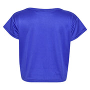 A2Z4Kids Girls Top Kids 98 Print Stylish Fashion T Shirt Crop Top New Age 5-13Yr