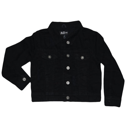 Kids Girls Denim Jackets Ripped Fashion Faded Jeans Jacket New Age 3-13 Years