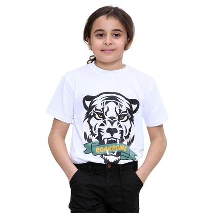 Kids Girls T Shirts Roarsome Printed Summer Tank Top & Tees