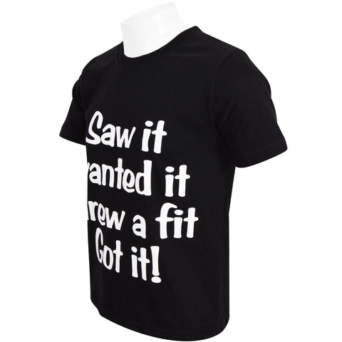 Kids Girls T Shirts Saw It Printed Summer Fashion Tank Top & Tees Age 2-13 Years