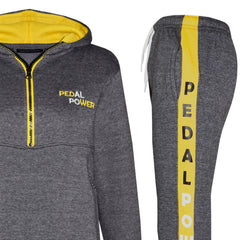 Kids Boys Girls Tracksuit Pedal Power Zipped Hooded Top Bottom Jogging Suit 5-13