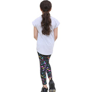 A2Z 4 Kids Girls Top Kids Sassy Print Trendy Grey T Shirt Tops & Fashion Legging Set Age 5-6, 7-8, 9-10, 11-12 & 13 Years