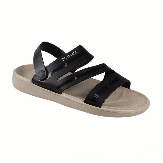 A2Z Mens Cartago 2 In 1 Mule Sandals Lightweight Summer Walking Slider