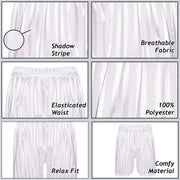 A2Z 4 Kids Shadow Stripe PE Shorts Pack of 2 Football Gym Shorts Age 2-13 Years