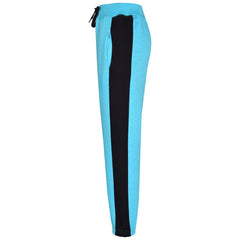 Kids Boys Girls Joggers Contrast Panel Jogging Pants  Casual Trousers 5-13 Years