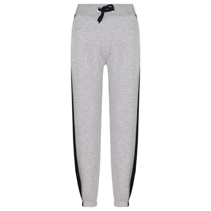 Kids Boys Girls Joggers Contrast Panel Jogging Pants  Casual Trousers 5-13 Years