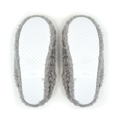 Women Slippers Winter Warm Teddy Fleece Upper Shoft Lining Non-Slip Mule Slipper