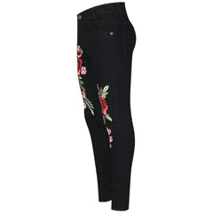 A2Z4 Kids Stretchy Jeans Embroidered Denim Comfortable Jeggings Pant 3-13 Years