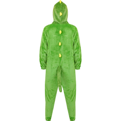 Unisex Crocodile Onesie Animal Face Jumpsuits Playsuit One Piece Pyjama 3-14 Yrs