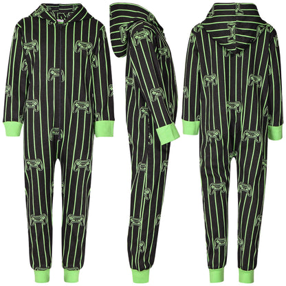 A2Z 4 Kids Girls Boys A2Z Onesie One Piece Pyjamas Game Controller Outfit
