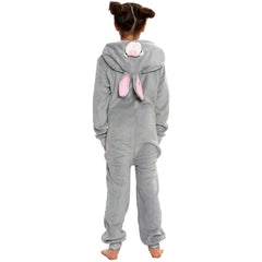 A2Z 4 Kids Girls Boys Bunny Costume Jumpsuits Soft Plush Fleece