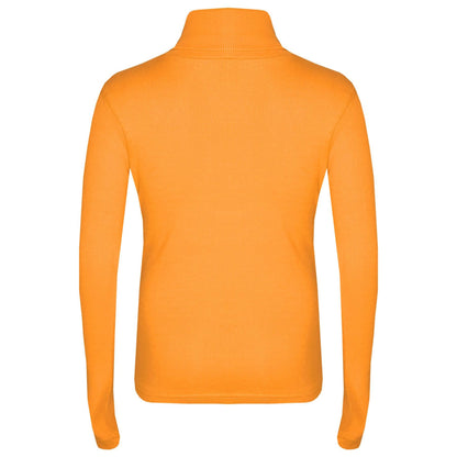 Kids Girls Polo Neck T Shirt Thick Cotton Turtleneck Jumper Long Sleeve Top 2-13
