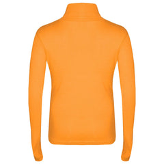 Kids Girls Polo Neck T Shirt Thick Cotton Turtleneck Jumper Long Sleeve Top 2-13