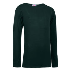 A2Z 4 Kids Girls Plain Long Sleeve T Shirt Soft Feel PE School Activewear Shirts