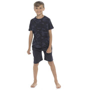 A2Z 4 Kids Boys Short Sleeve Jersey Cotton Short Pyjamas Nightwear Set 5-13