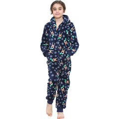 A2Z Onesie One Piece Kids Christmas Rudolph Pyjamas Costume Girls Boys