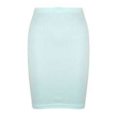 Kids Girls Plain Pencil Skirt Trendy Summer Clothing Sets Age 5-13 Years
