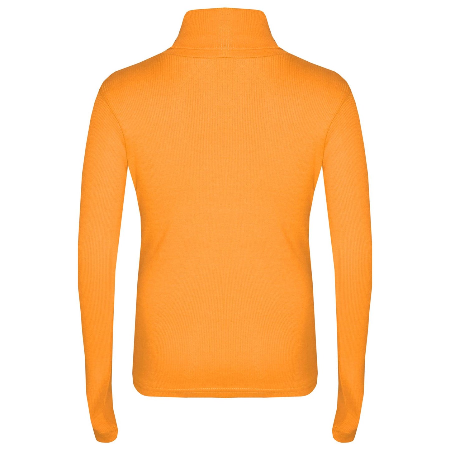 Kids Girls Polo Neck T Shirt Thick Cotton Turtleneck Jumper Long Sleeve Top 2-13