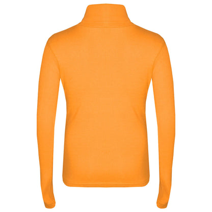 Kids Girls Polo Neck T Shirt Thick Cotton Turtleneck Jumper Long Sleeve Top 2-13