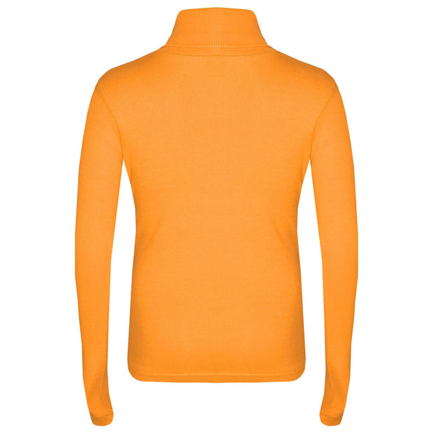 Kids Girls Polo Neck T Shirt Thick Cotton Turtleneck Jumper Long Sleeve Top 2-13