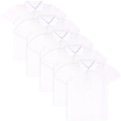 Kids Boys T Shirts Plain Polo Summer Fashion Soft Feel Tank Top & Tees 3-13 Year