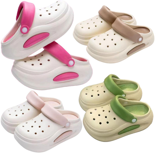 A2Z Women Garden Clogs Slip On Pool Slipper Anti-Slip Walking Mules Sandal