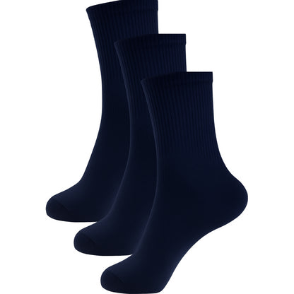 Kids Boys PE School Sports Socks Athletic Cotton Crew Socks Ideal for Playground