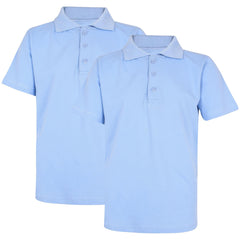 Kids Boys T Shirts Plain Polo Summer Fashion Soft Feel Tank Top & Tees 3-13 Year