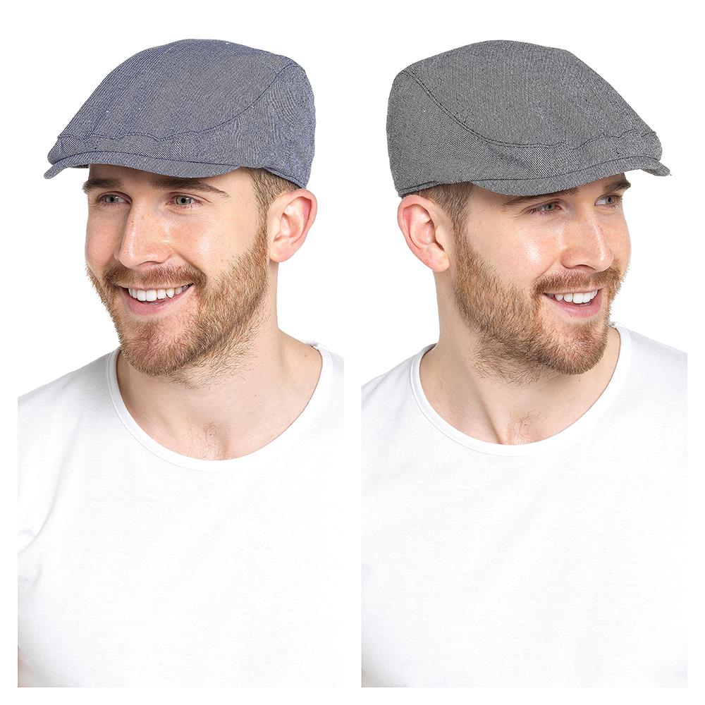 A2Z Mens Cap Beret Tweed Flat Cap for Golf Shooting Ivy Irish Newsboy Hat Caps