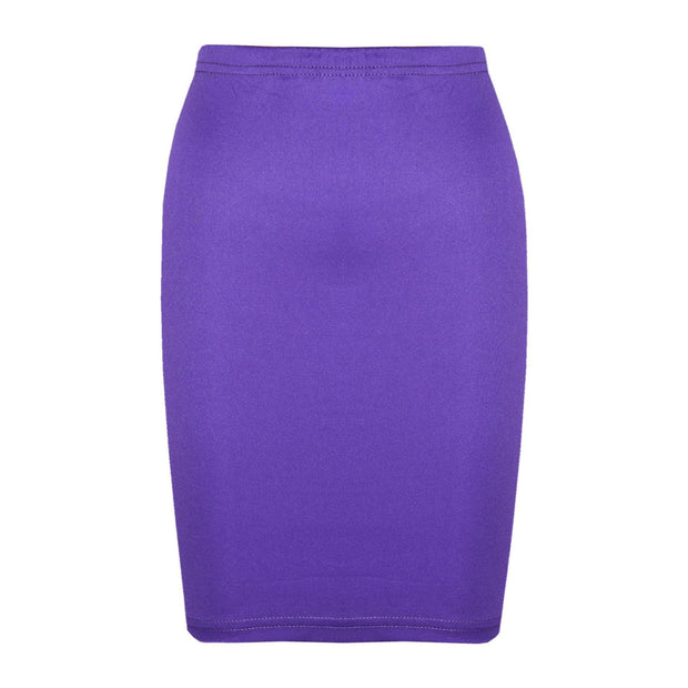 A2Z 4 Kids Gilrs Skirt Kids Plain Color School Fashion Dance Pencil Skirts New Age 7 8 9 10 11 12 13 Years