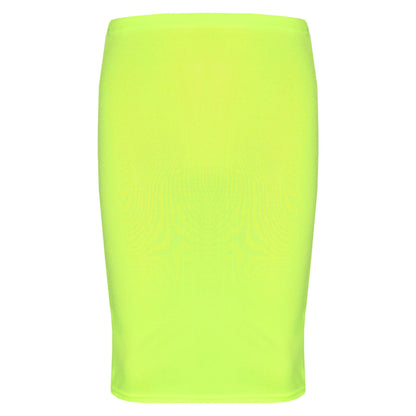 Kids Girls Plain Pencil Skirt Trendy Summer Clothing Sets Age 5-13 Years
