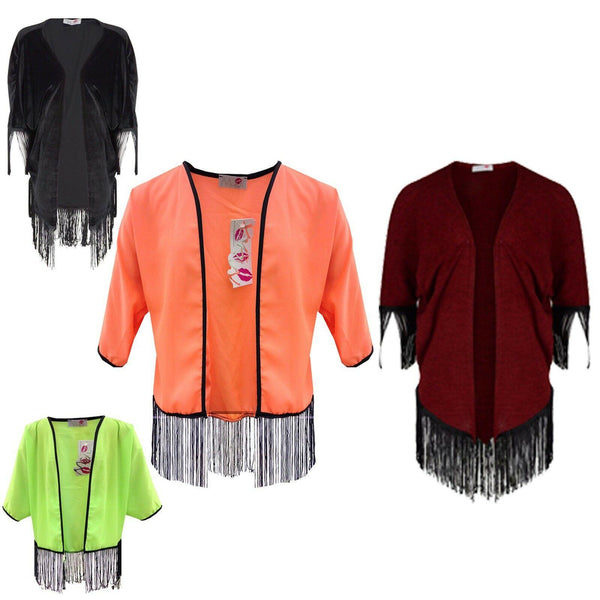 Kids Girls Kimono Cardigan Long Sleeves Stylish Trendy Fashion Top Age 7-13 Year