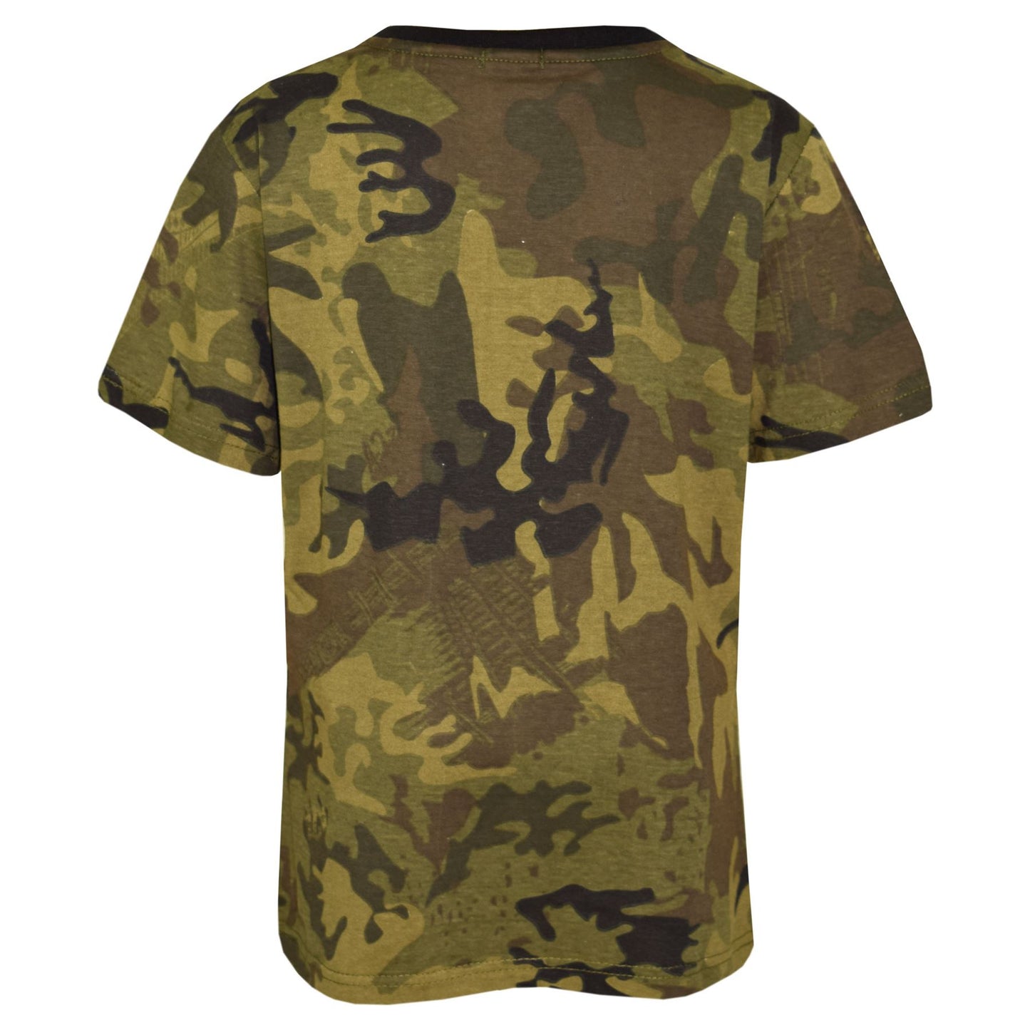 A2Z 4 Kids Basic T-Shirt Back to School Short Sleeve V Style Crew Neck Casual Fit Fashion 100% Cotton For Children Girls Boys Age 2-13 Years