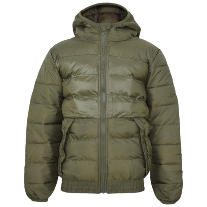 Kids Boys Fashion Padded Casual School Jacket Bubble Winter Wear Coat 5-13 Years