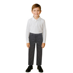 Kids Boys Teens School Uniform Pant Teflon Coated  Adjustable Reinforced Pants