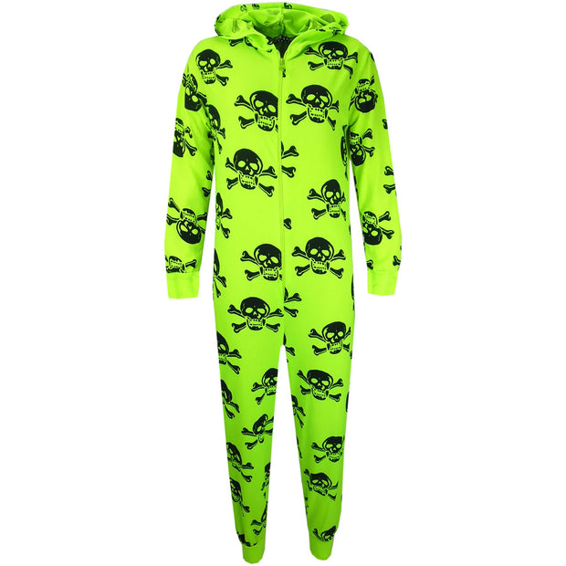 A2Z 4 Kids Cotton Onesie Halloween Print Pyjamas Lounge Wear Comfy Kids Children Gifts for Girls Boys Age 5-13 - A2Z 4 Kids