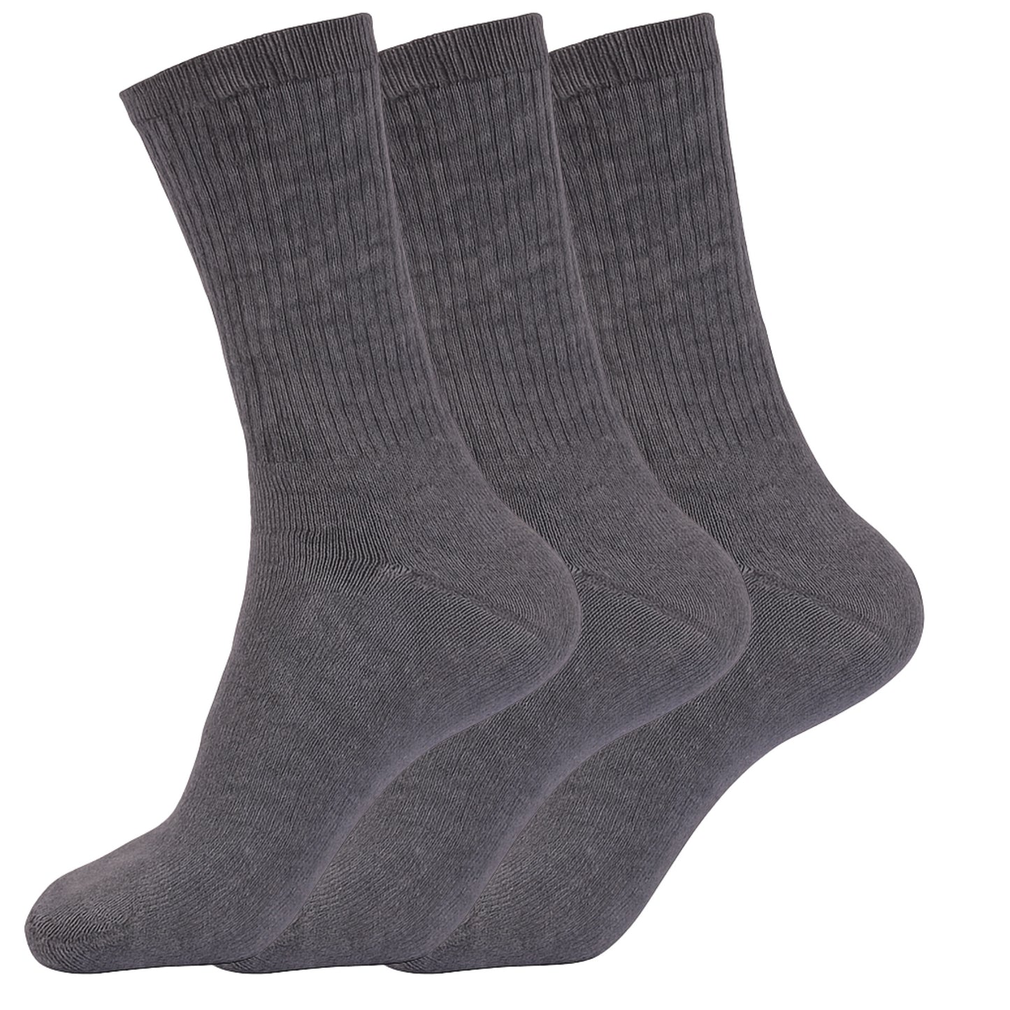 Kids Boys PE School Sports Socks Athletic Cotton Crew Socks Ideal for Playground