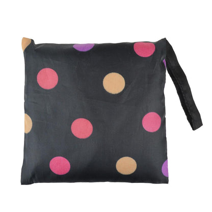 Foldable Plastic Shopping Tote Bags Washable Reusable Pack Of 3 Water Resistant