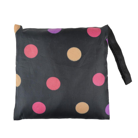 Foldable Plastic Shopping Tote Bags Washable Reusable Pack Of 3 Water Resistant