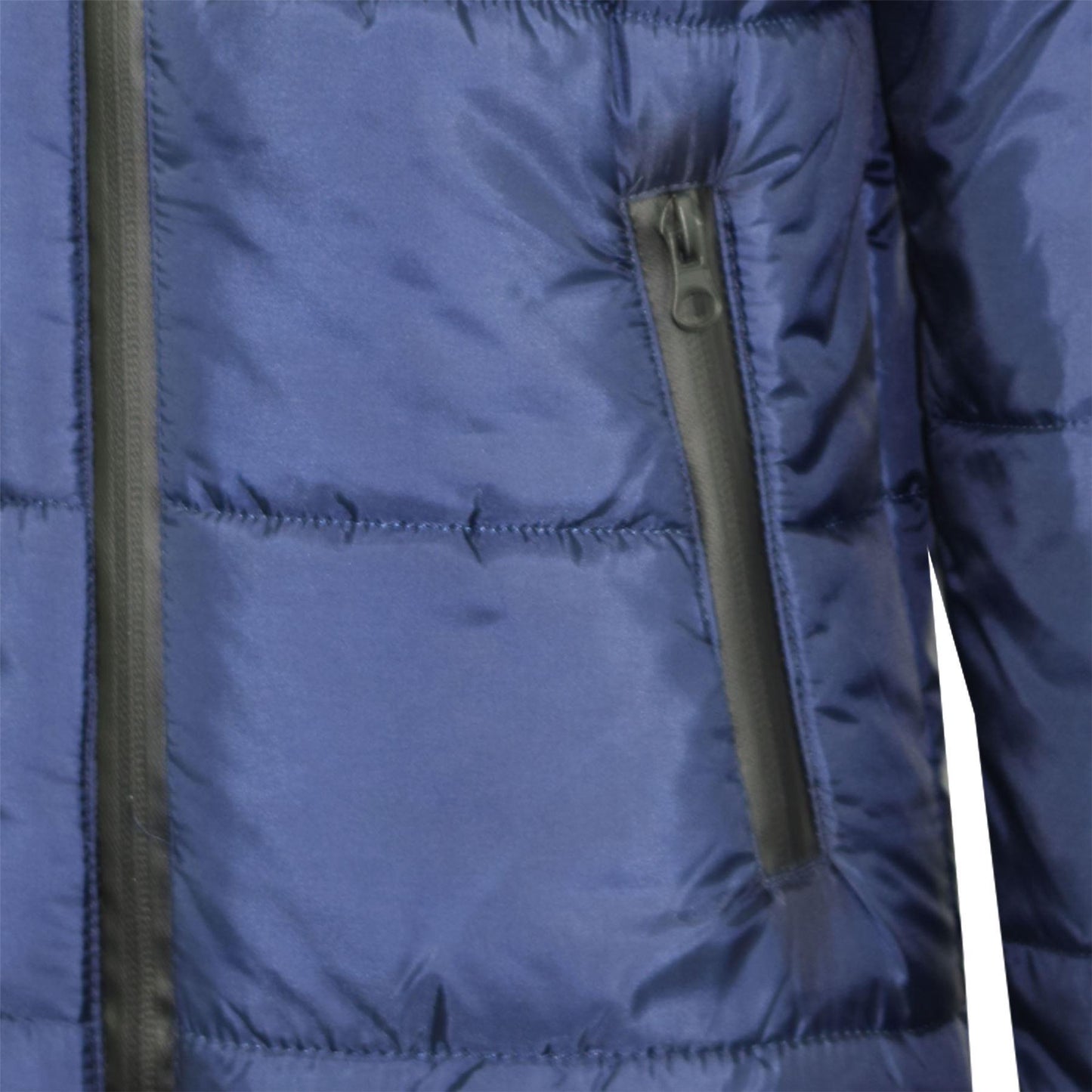 Boys Girls Jacket Kids Padded Puffer Bubble Hooded Zipped Warm Thick Coats 3-13