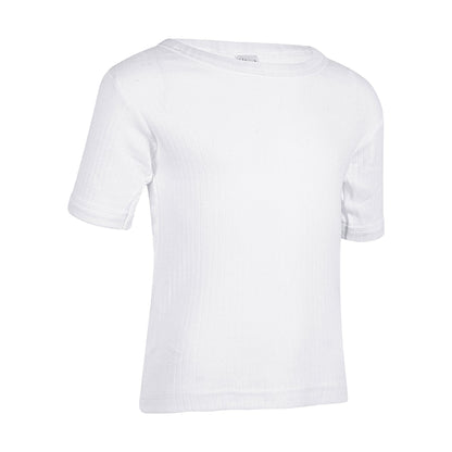 Kids Boys Thermal T Shirt Winter Warm Underwear Base Layer Short Sleeve Shirts