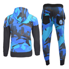Kids Tracksuit Boys HNL Camouflage Hoodie & Botom Jog Suit Joggers Age 7-13 Year