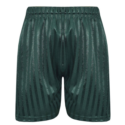 Kids Girls Boys Shadow Stripe PE Shorts Sports Football Gym School Short 2-13