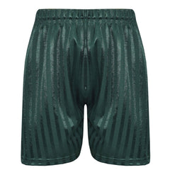 Kids Girls Boys Shadow Stripe PE Shorts Sports Football Gym School Short 2-13