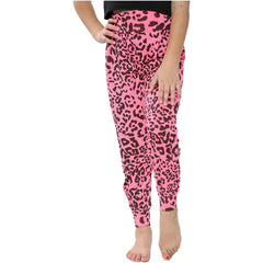 Kids Girls Ali Baba Style Leopard Harem Trouser Leggings Pants Age 5-13 Years