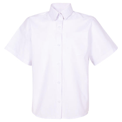 Kids Girls 2 Pack School Uniform Shirts Regular Fit Soft Feel School Shirts 3-16