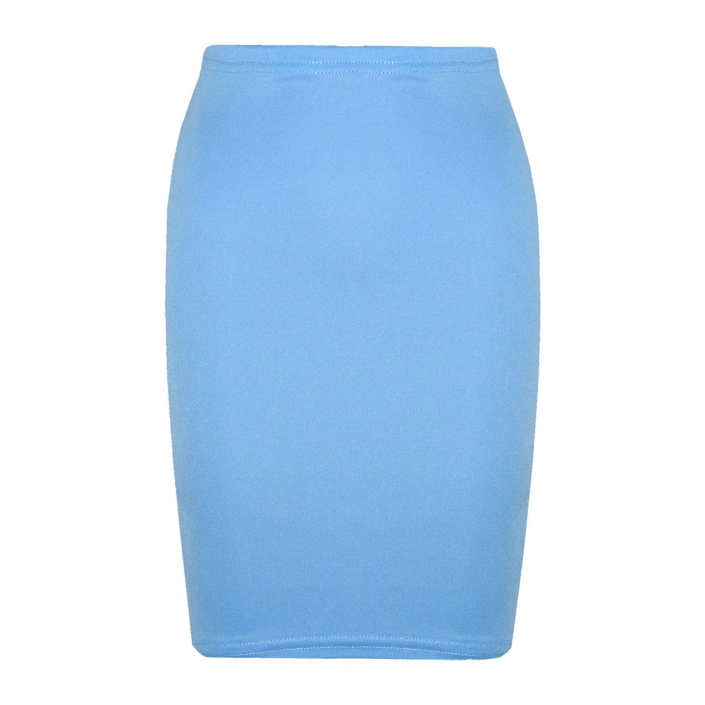 Kids Girls Plain Pencil Skirt Trendy Summer Clothing Sets Age 5-13 Years